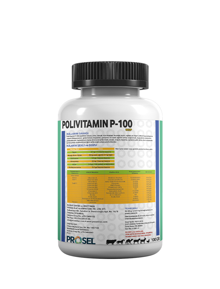 Prosel İlaç - Polivitamin P-100